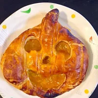 Snapdishの料理写真:朝ごはんのかぼちゃパイ🎃