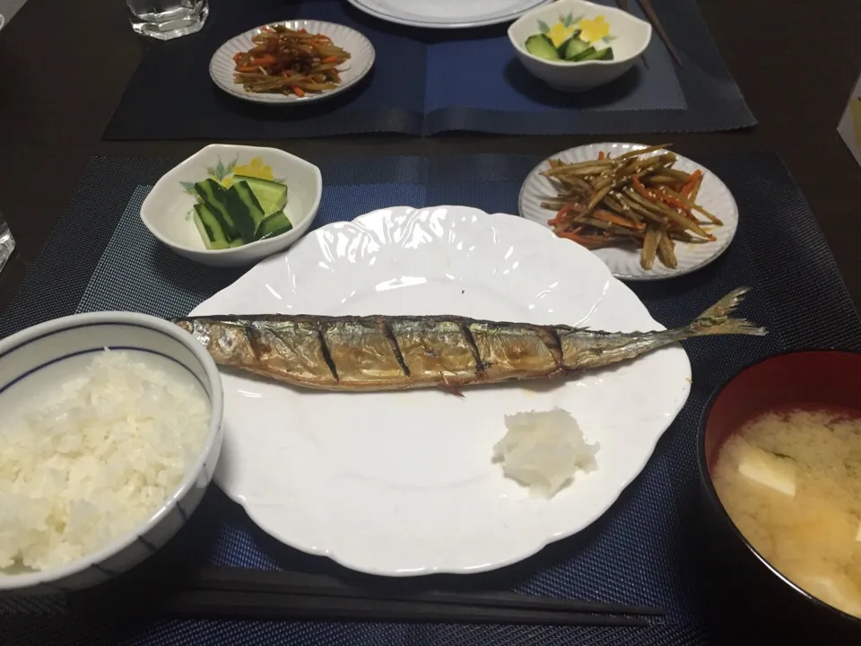 Snapdishの料理写真:さんまの塩焼き|さとみさん