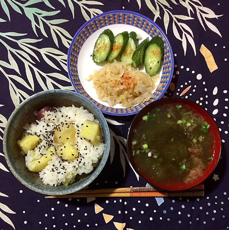 Snapdishの料理写真:さつまいもご飯|Masatoshi Hiroseさん