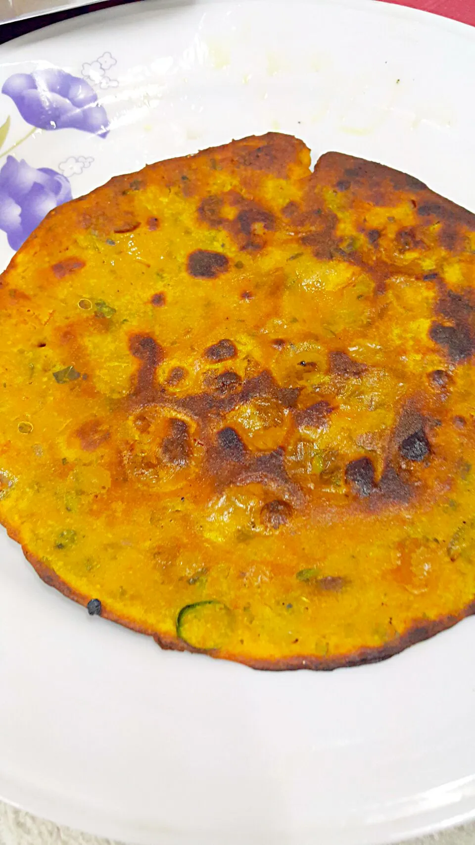 baisun cheela / chickpea flour bread|hinaさん