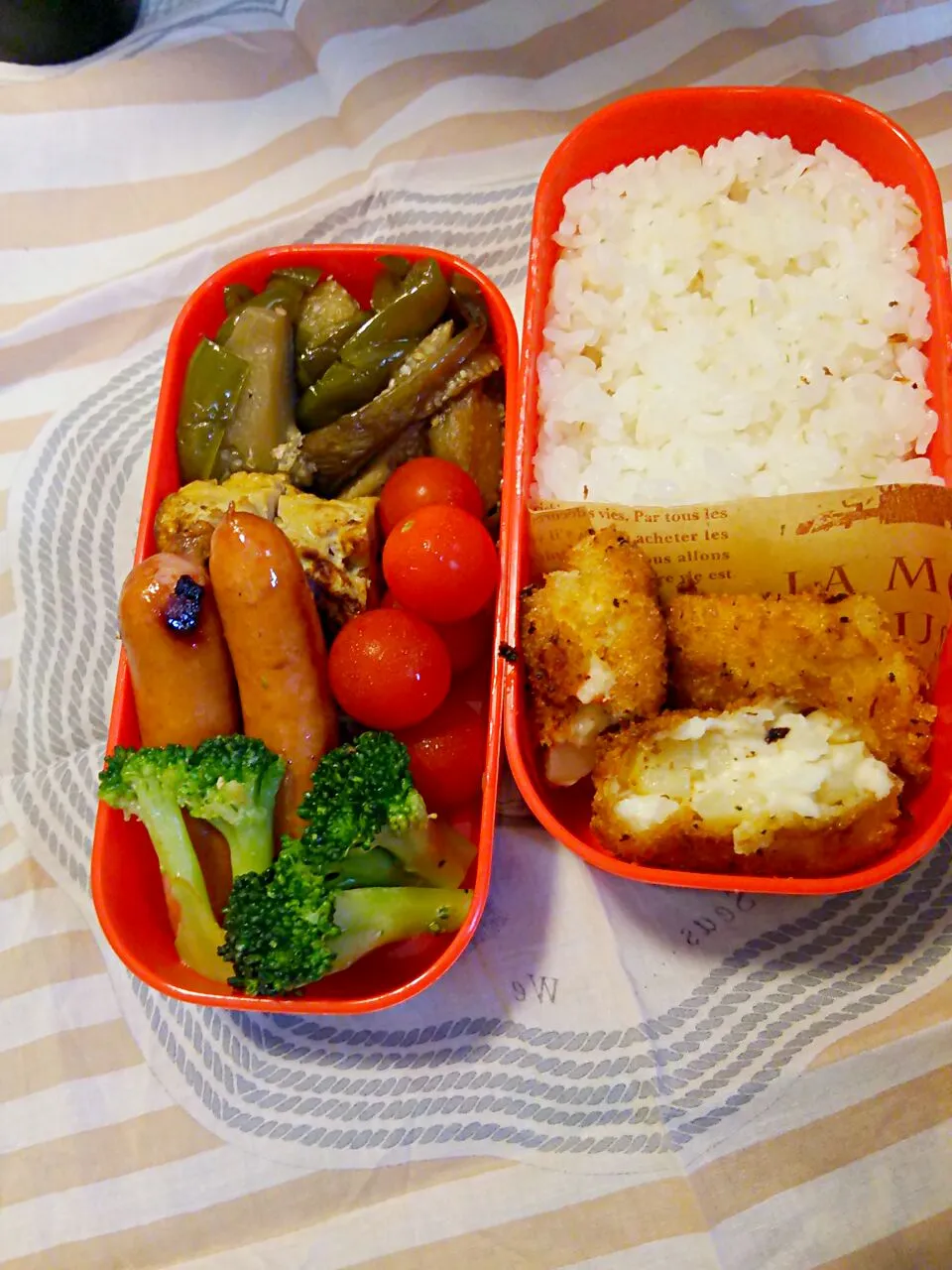 Snapdishの料理写真:今日のお弁当|コモモLOVEさん