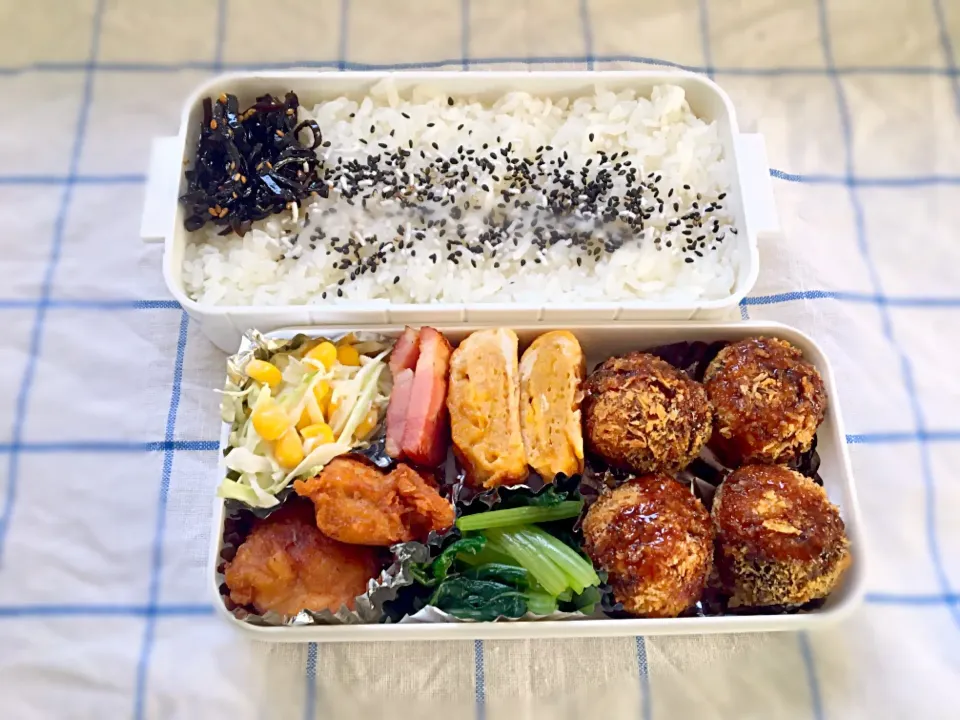 男子高校生のお弁当|ベスさん