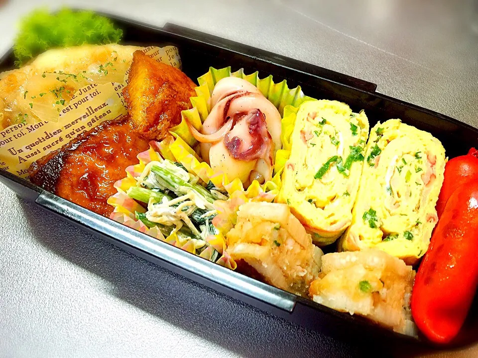 Snapdishの料理写真:旦那の弁当|かょチンさん