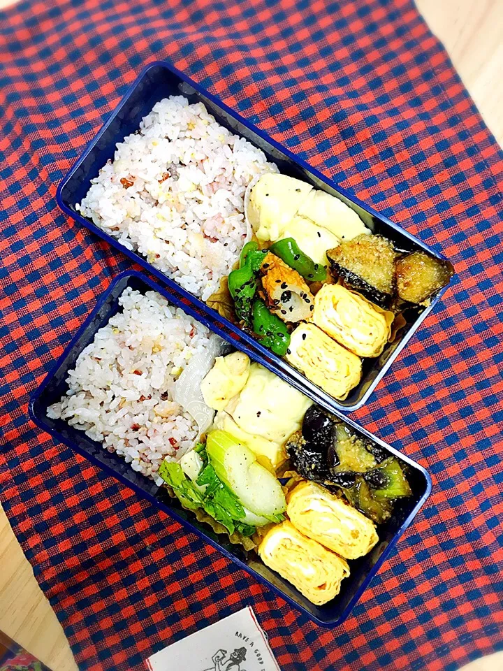 今日のお弁当♡2人分|ゆかさん