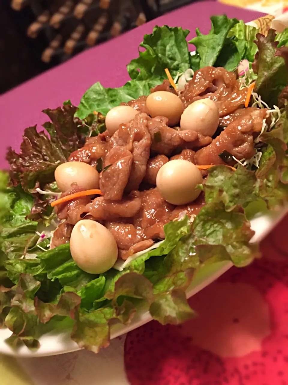 ともちゃんの豚肉の甘酢焼き✨
黒酢使いでメッチャ旨旨〜😋😋👍🏼|チョッパー＆ホヌさん