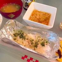 Snapdishの料理写真:タラの酒蒸し他|山中 あづみさん