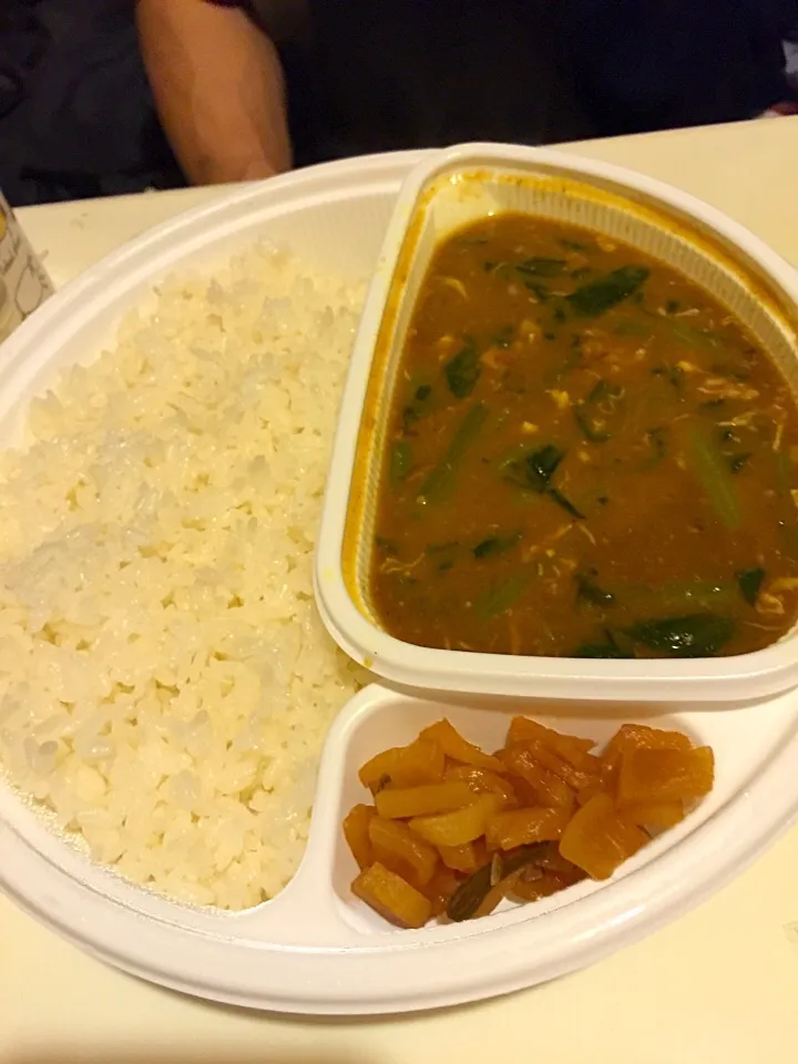 ほうれん草チキン煮込みカレー400g(◍•ڡ•◍)❤|いつみさん