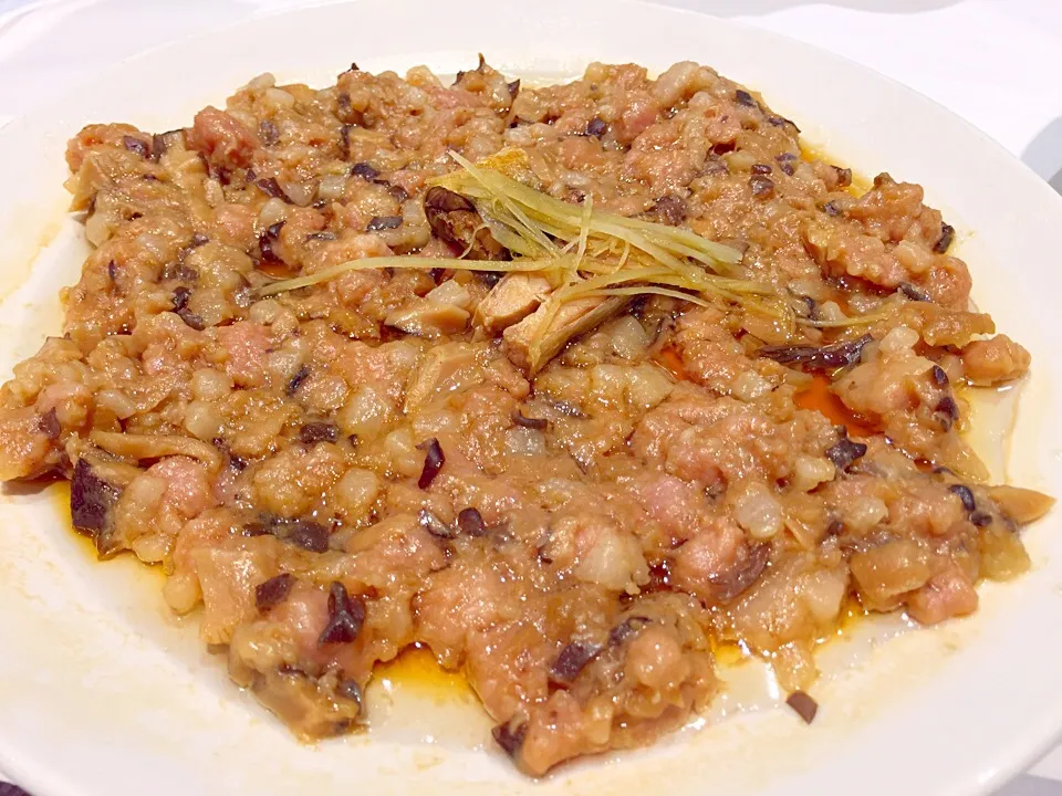 Steamed minced pork with preserved fish|Sky Blueさん