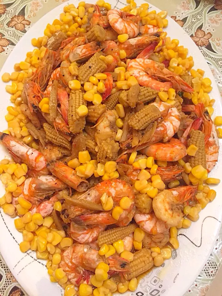 buttered shrimp & corn|aprilさん