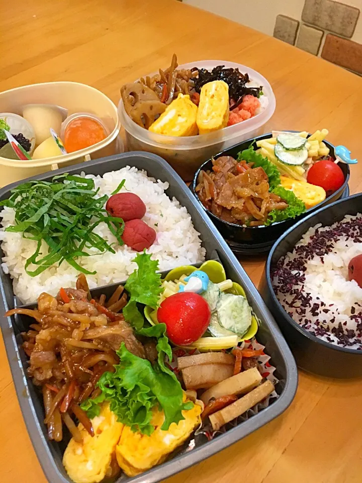 Snapdishの料理写真:10月5日。今日のお弁当( ^ω^ )|美也子さん