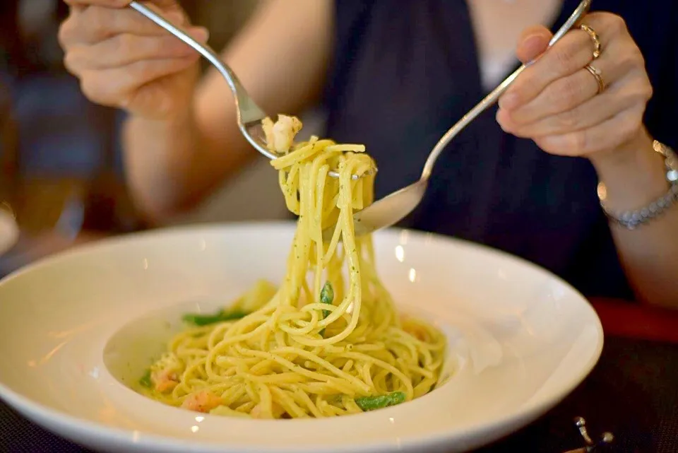 Italian spaghett
Basil cream sauce @ Ospitare hanamatsu|Chu Sanさん