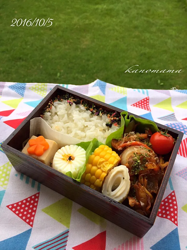 息子くん焼きそば弁当♪|ゆきさん