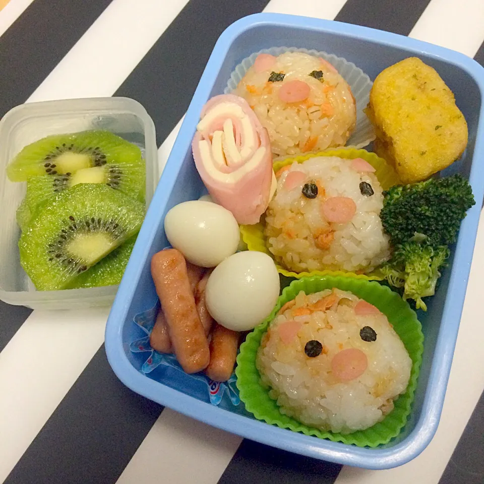 Snapdishの料理写真:ぶたさん弁当🐷|Azumamaさん