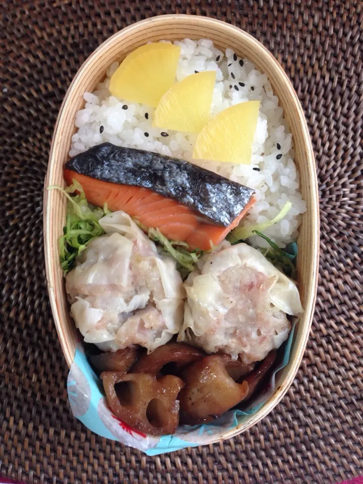 Snapdishの料理写真:焼売(ふぢの)弁当|*なおみん*さん