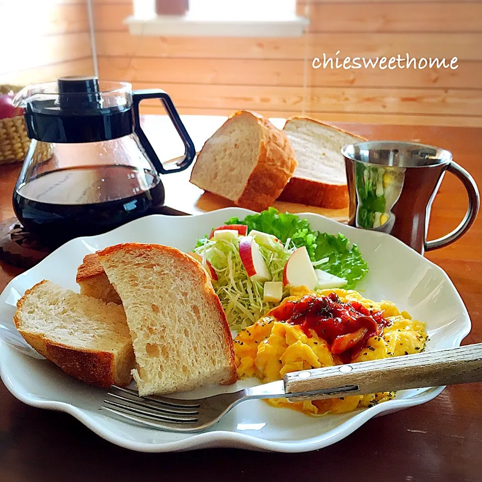 Snapdishの料理写真:モーニングタイム♪|chieko ♪さん