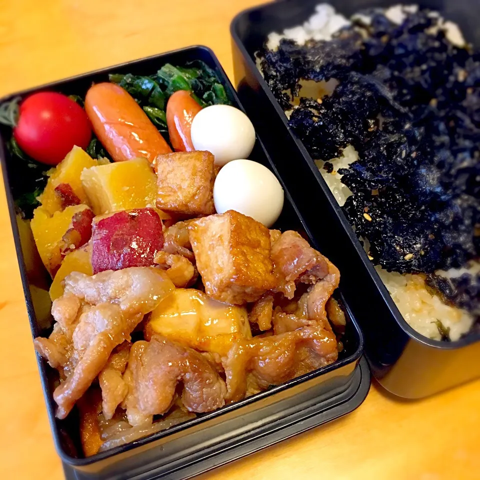 Snapdishの料理写真:10月5日の男子弁当|keroさん