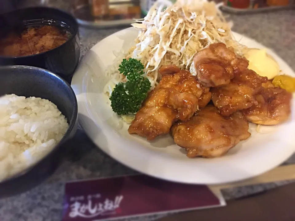 Snapdishの料理写真:一口照り焼きチキン|古山さん