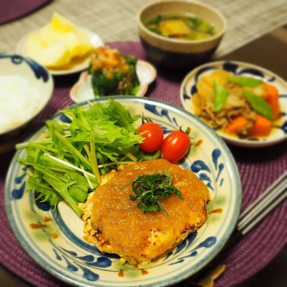 ひじき入り豆腐ハンバーグ|はらしおりさん