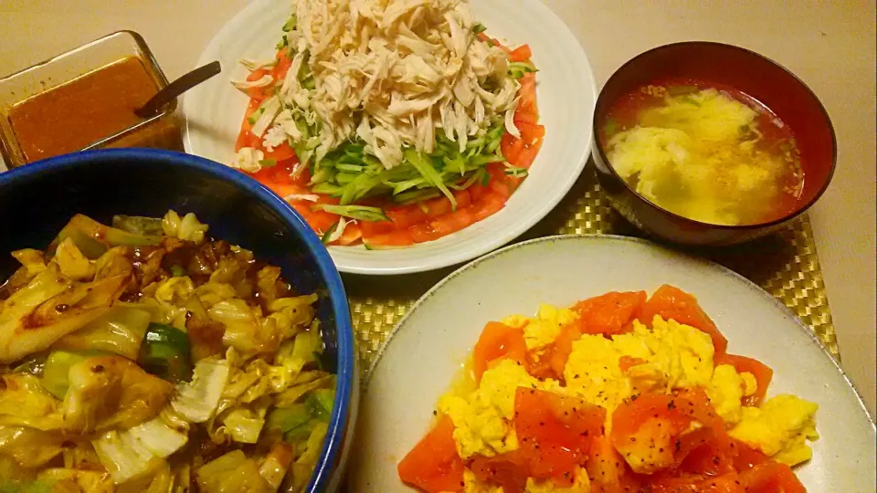 回鍋肉定食😋|お母の大皿さん