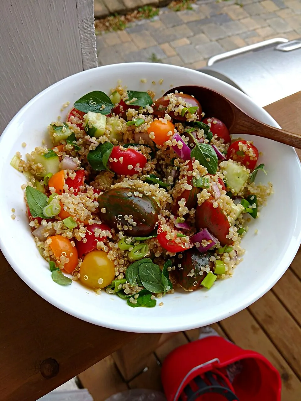 Homemade quinoa salad|paulaさん