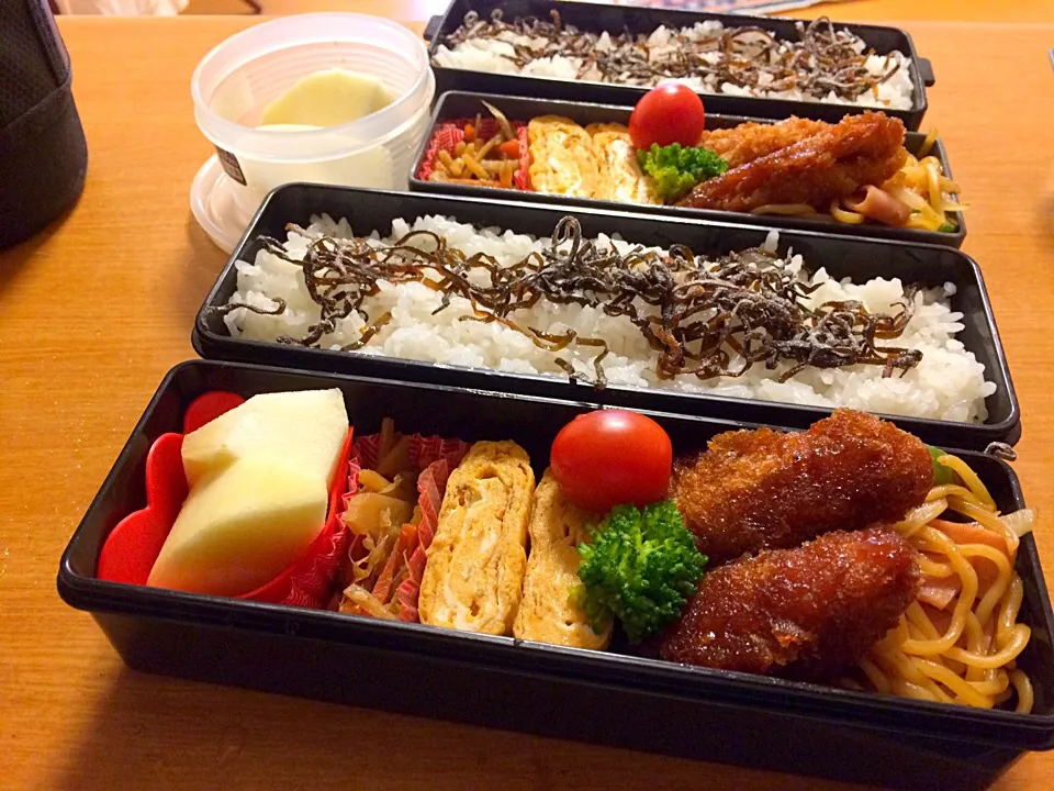 10/6 本日の兄弟弁当^_^|chunさん