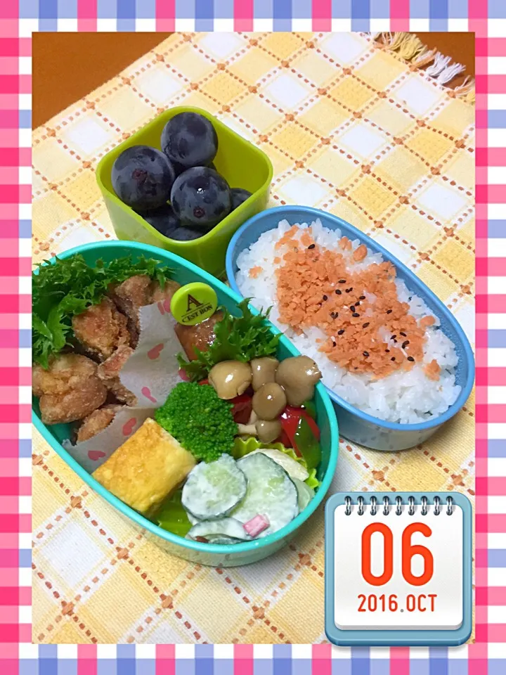 Snapdishの料理写真:高2娘のお弁当|Chiekoさん