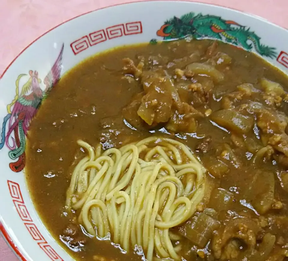 カレーラーメン|あらいぐまのしっぽさん