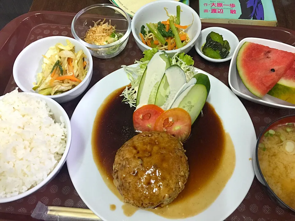 ハンバーグ定食|浦野さん