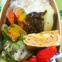 Snapdishの料理写真:春の弁当|まっかちんさん