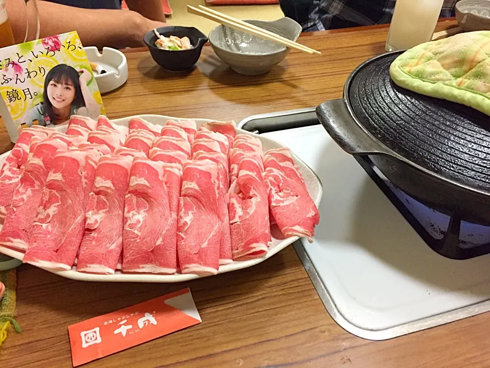 Snapdishの料理写真:富良野駅近くにある千成のラムしゃぶ|Isao Kataokaさん