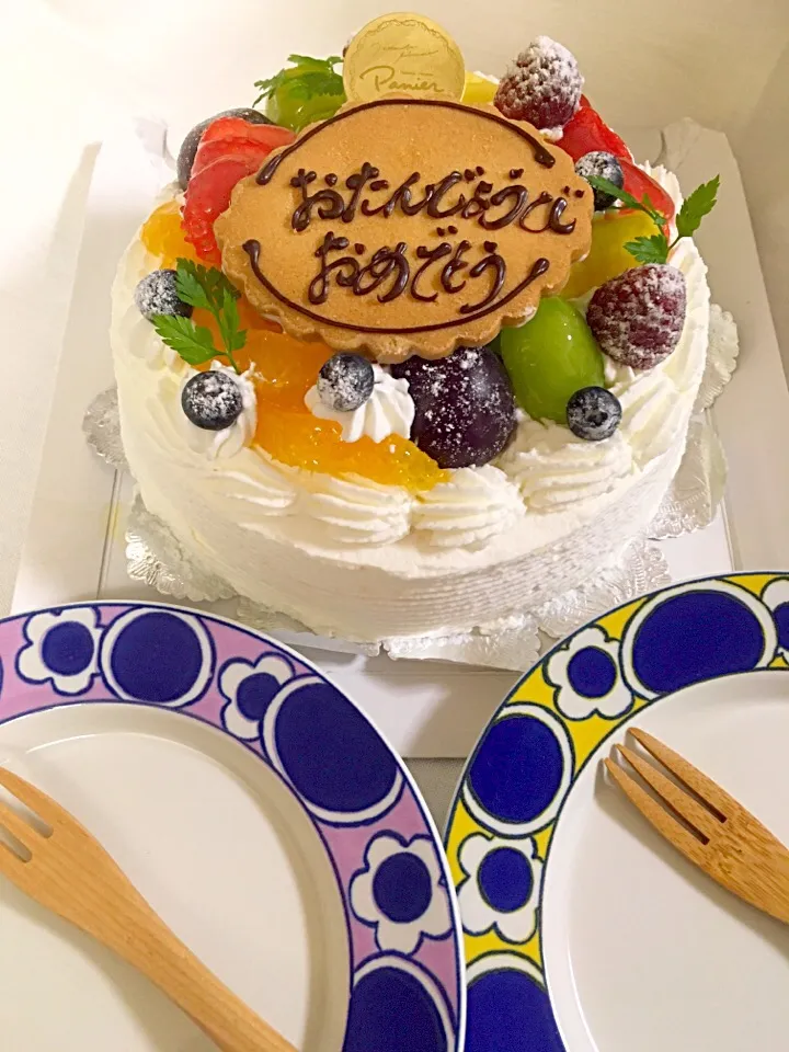 お誕生日ケーキ✨✨🎂✨✨|ナナさん