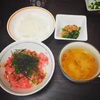 Snapdishの料理写真:ネギトロ丼|Meguzaさん