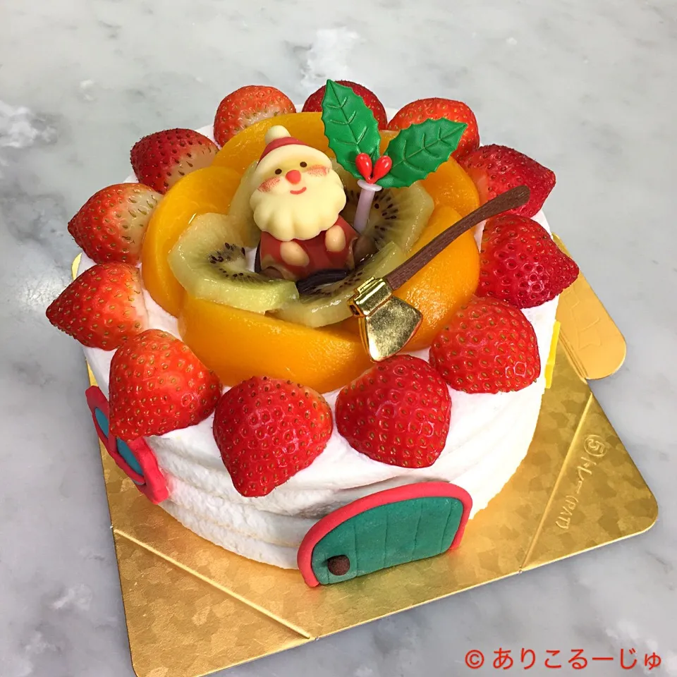 クリスマスケーキの見本です|ありこるーじゅ🍰さん