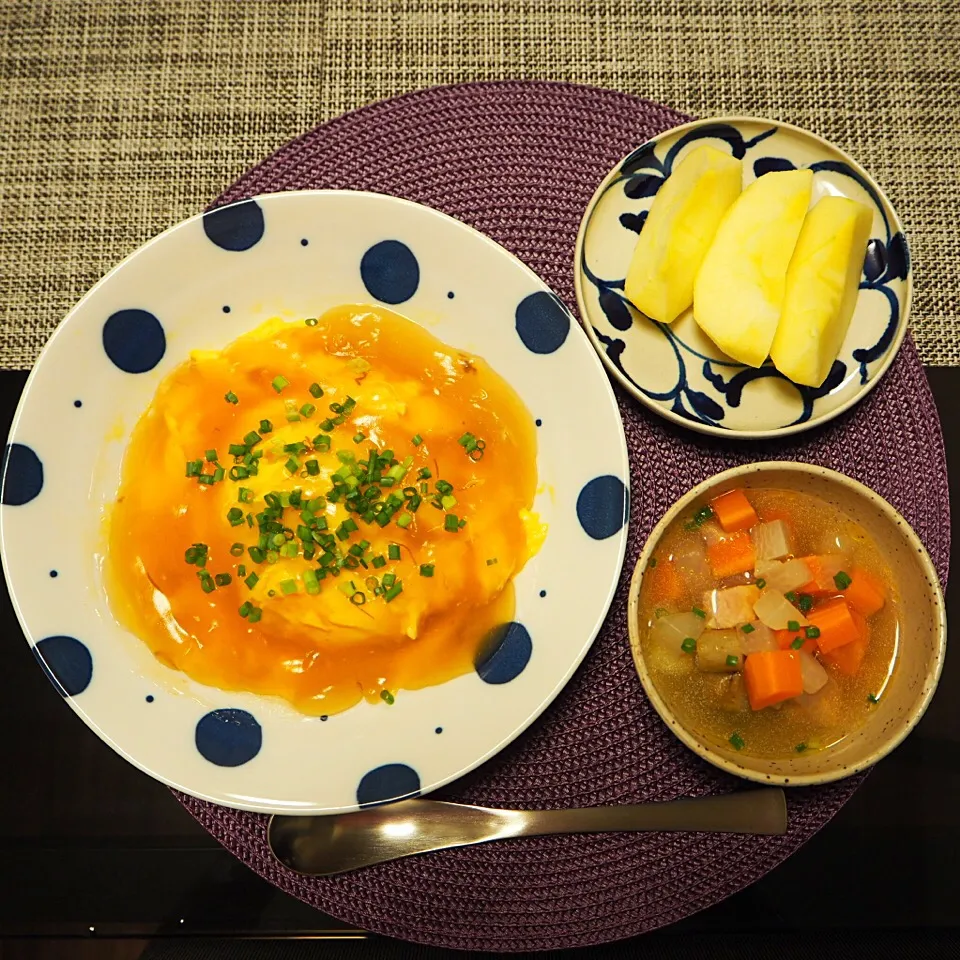 天津飯|はらしおりさん