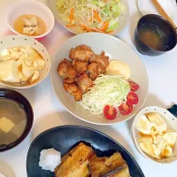 Snapdishの料理写真:一汁三菜〜定食風〜|りぃちぇるままさん