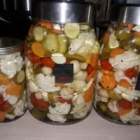 Snapdishの料理写真:pickles vegetables homemade😋😋😋|Marzi❤❤さん