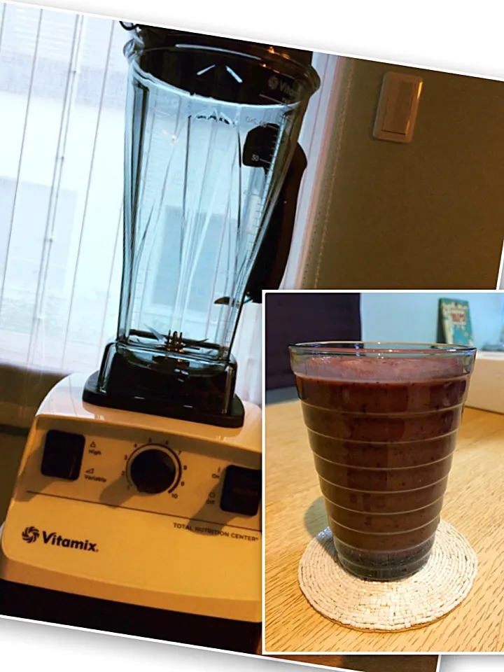 vitamix到着‼️今日からスムージー🍅🍇🍎🍋|nonochanさん