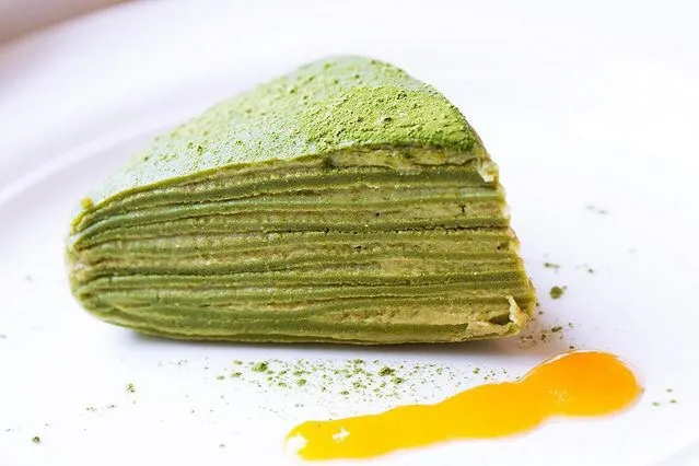 녹차 크레이프 🍃🍵 matcha crepe|페이さん