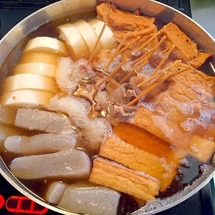 まだ気温が高いけど、無性に食べたくなって、家族道連れおでん🍢|Reikoさん