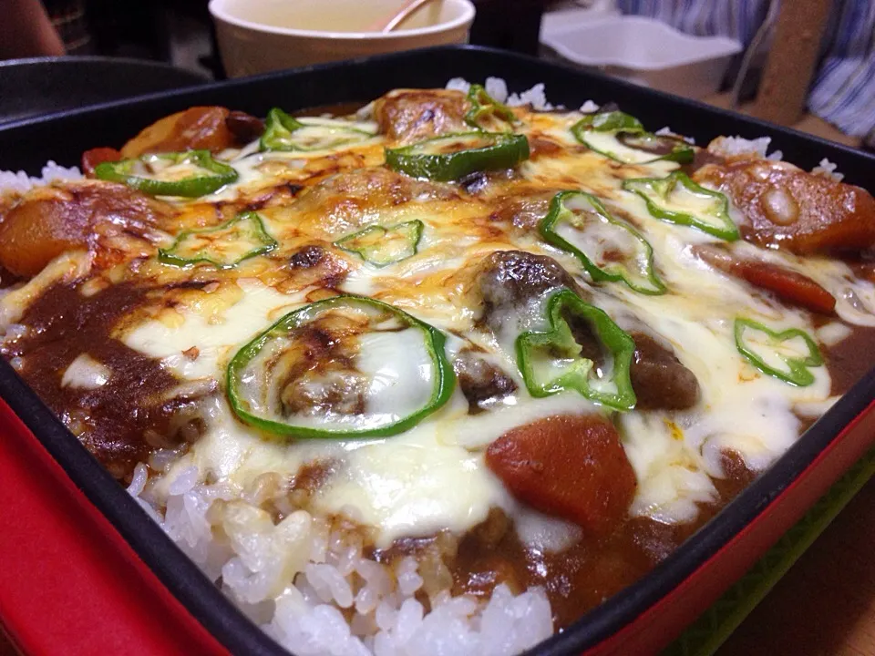 いつもの焼きカレー|こんこんさん