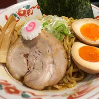 Snapdishの料理写真:ぶぶか - 黒丸油味玉子そば|datemakiさん