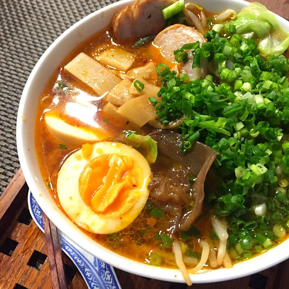 7&iの乾麺『金の麺』の味噌。|luciaさん