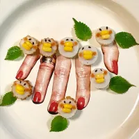 Snapdishの料理写真:竹輪のひよこ🐣