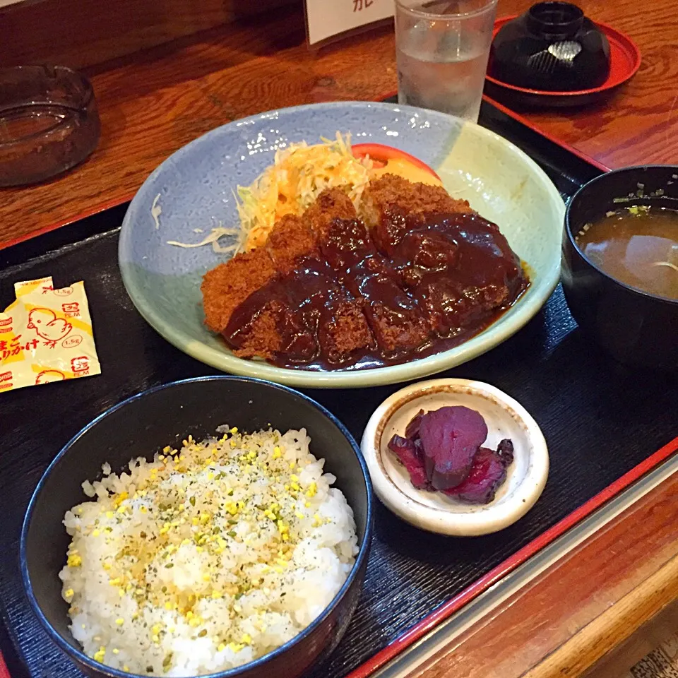 ロースとんかつ定食*\(^o^)/*|すかラインさん