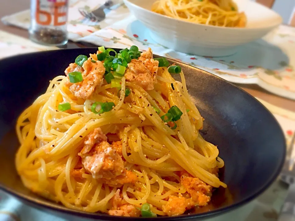 リピリピ♡しょうこちゃんの料理 ツナボナーラ♪|あゆさん