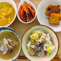 サツマイモごはん