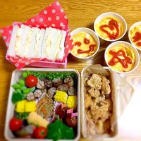 Snapdishの料理写真:幼稚園の運動会弁当！！|まーさん