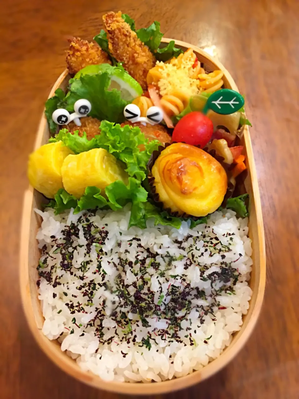 塾弁❤️スイートポテトも無理やり入れて#お弁当|ゆかりさん