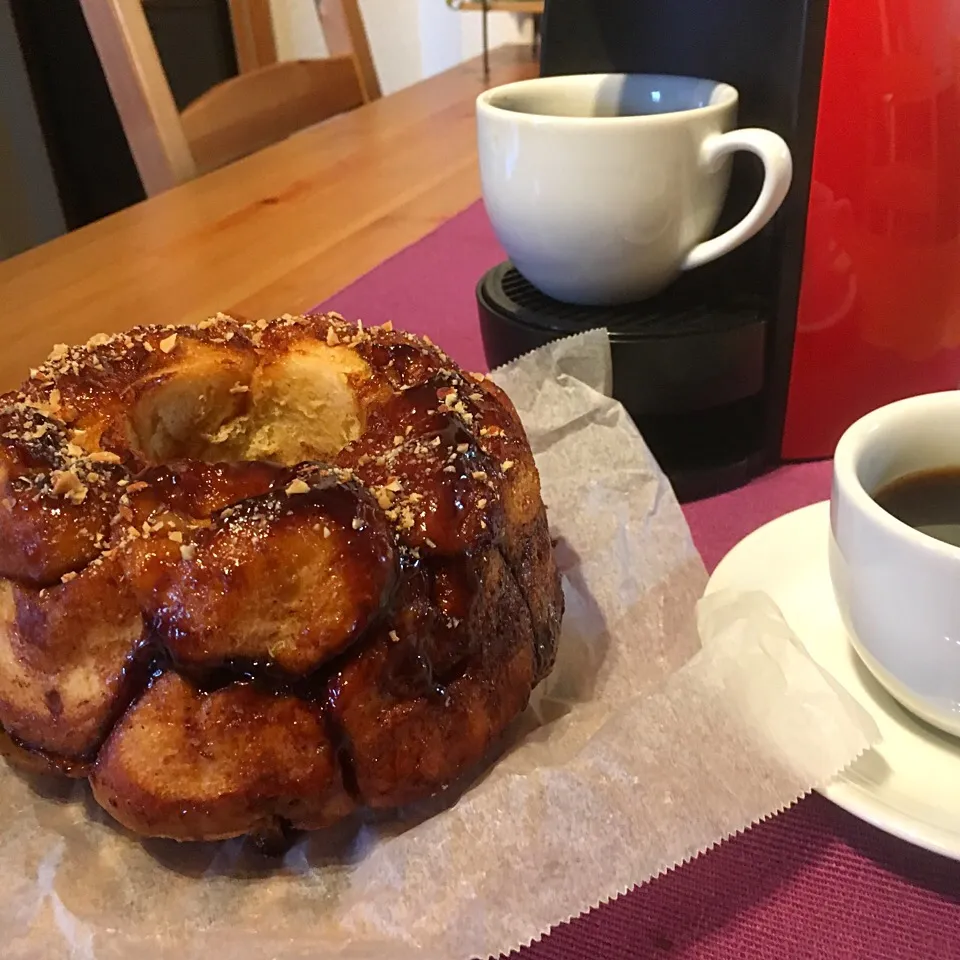 Snapdishの料理写真:朝ブレイク☕️|ba.a.ba_キッチンさん