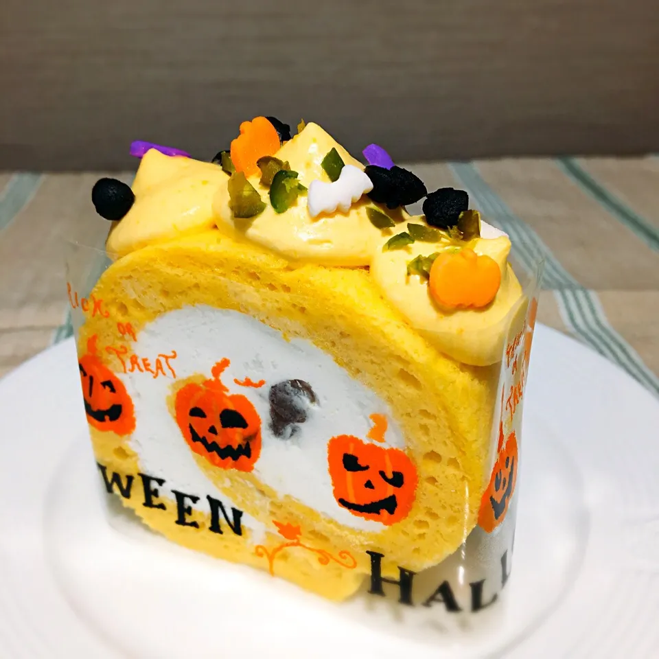 🎃かぼちゃロール🎃|う〜さんさん